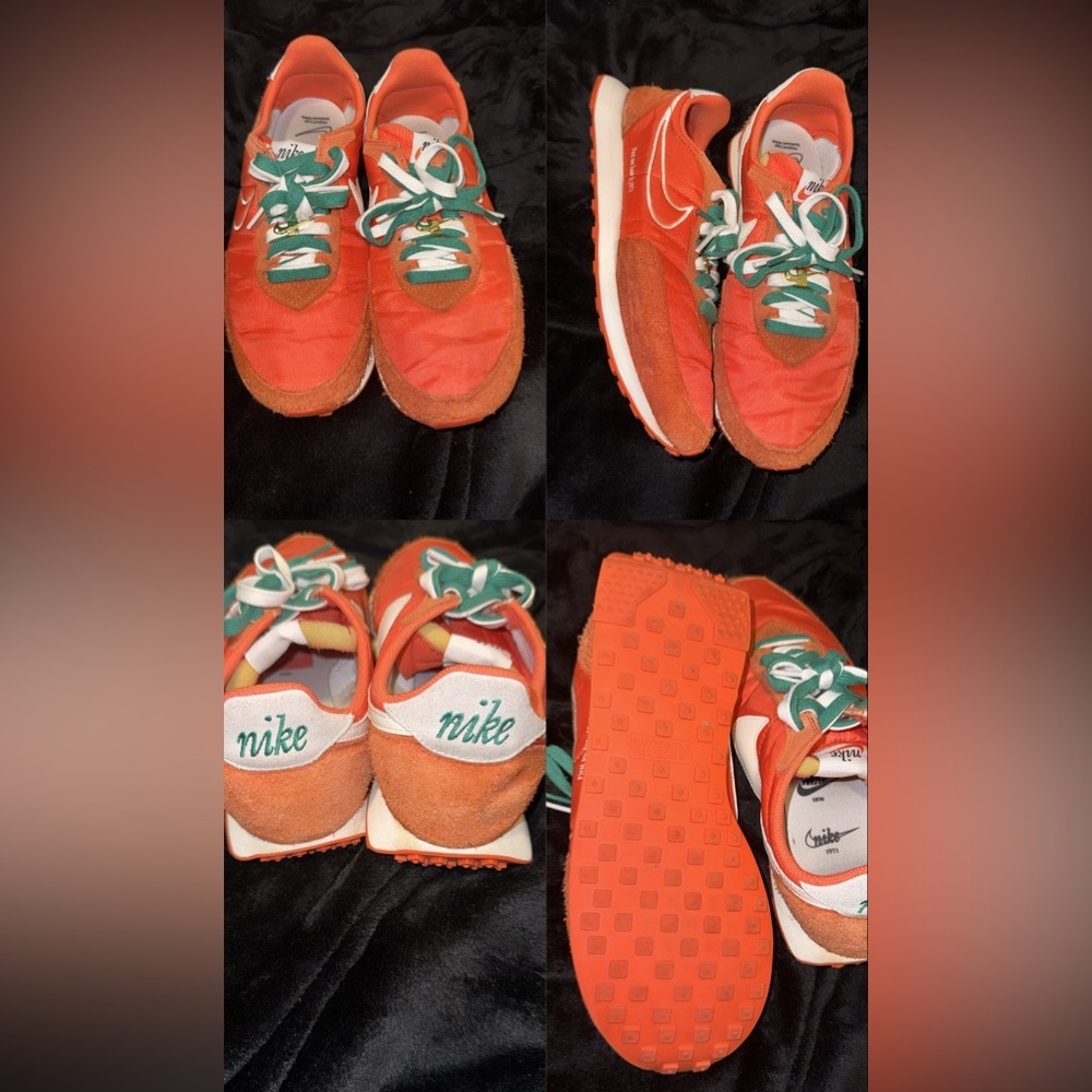 Nike WAFFLE TRAINER 2 'FIRST USE - IN ORANGE' SIZE 10 Men’s - Picture 2 of 9